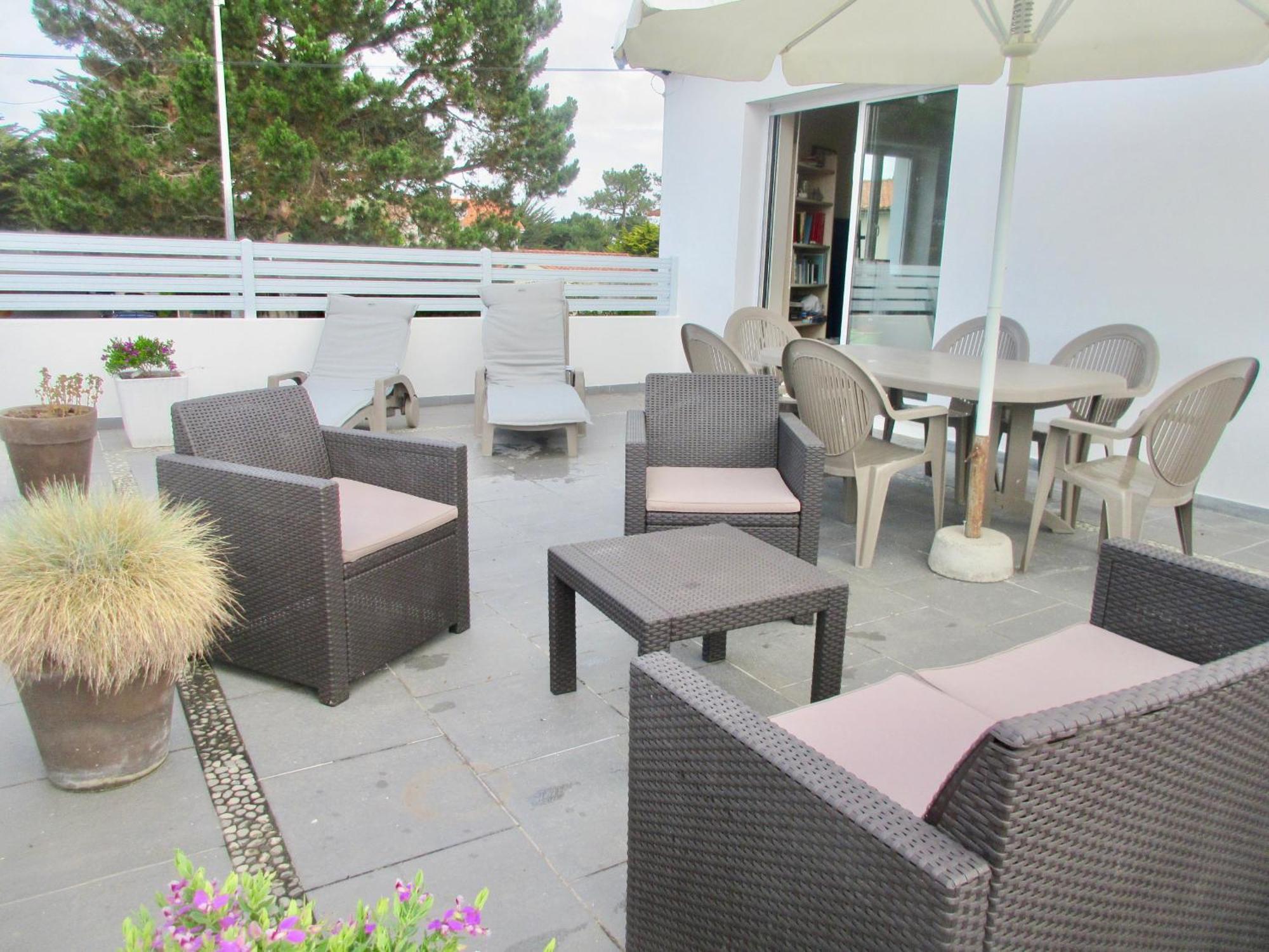 Maison Pour 6 - Jardin Et Terrasse - 300M Plage Brétignolles-sur-Mer Zewnętrze zdjęcie